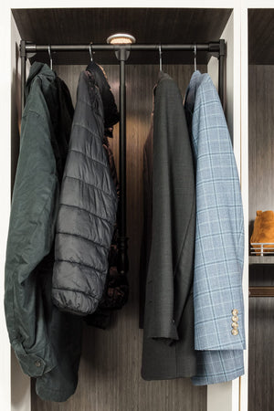 Hardware Resources 1532 Chrome Heavy-Duty 45 Pound Capacity Expandable Wardrobe Lift for 33" - 48" Openings