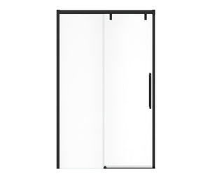 MAAX 135323-900-340-000 Uptown 44-47 x 76 in. 8 mm Sliding Shower Door for Alcove Installation with Clear glass in Matte Black