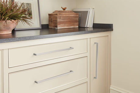 Amerock BP36911G10 Satin Nickel Cabinet Pull 12-5/8 inch (320mm) Center-to-Center Cabinet Hardware Monument Furniture Hardware Drawer Pull