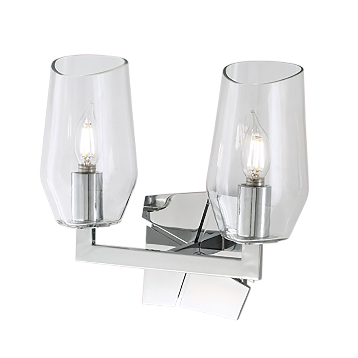 Elk 8162-CH-CL Gaia Indoor Wall Sconce - Chrome