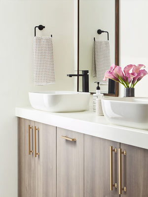 Amerock Corp BP37107CZ Everett Pull, 7-9/16 in (192 mm) Center-to-Center, Champagne Bronze