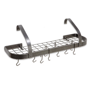 Enclume PR36 HS 32" Elite Bookshelf Wall Rack w/ 12 Hooks HS