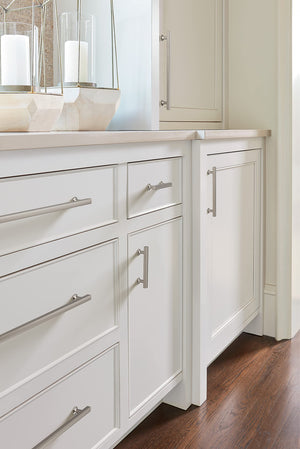 Amerock Corp BP37109G10 Everett Cabinet Pull, 10-1/16 in (256 mm) Center-to-Center, Satin Nickel