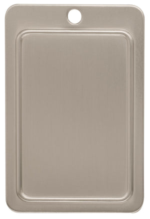 Amerock Cabinet Pull Satin Nickel 3-3/4 inch (96 mm) Center to Center Vaile 1 Pack Drawer Pull Drawer Handle Cabinet Hardware