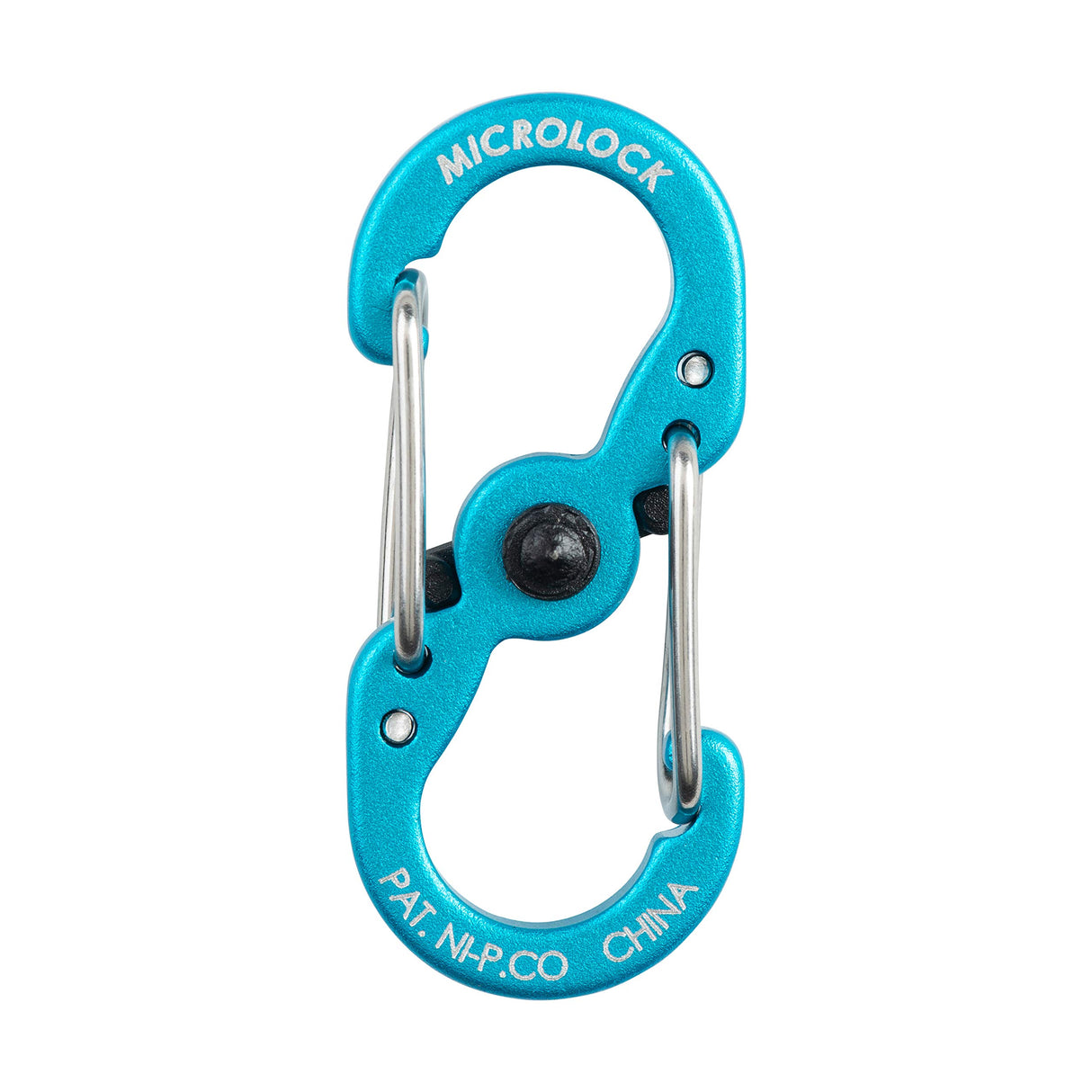 Nite Ize S-Biner MicroLock Aluminum, Locking Keychain Carabiner, 5 Pack, Assorted Colors