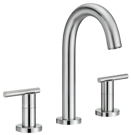 Gerber D303658BN Brushed Nickel Parma Two Handle Widespread Lavatory Faucet