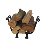 Enclume LR9 BKT Indoor/Outdoor Log Basket Fireplace Rack BK