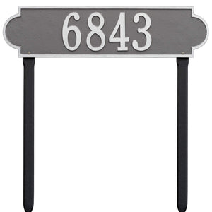 Whitehall 2995PS - Personalized Richmond Plaque -Estate- Lawn - 1 Line