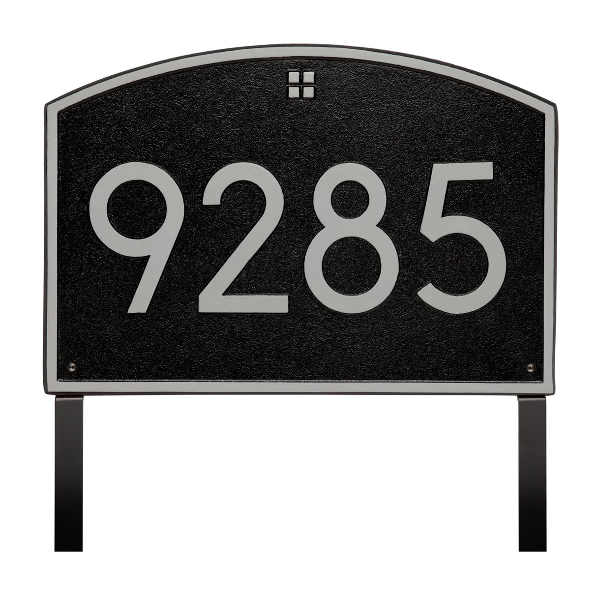 Whitehall 3908BS - Cape Charles Modern Font Plaque, Estate Lawn 1-line