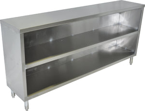 John Boos EDSC8-1560 Stainless Steel Economy Dish Storage Cabinet, 60" Long x 15" Deep, 35" Tall