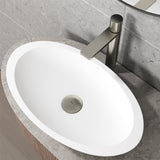 VIGO VG07000BN 2.75" Diameter Vessel Bathroom Sink Pop-Up Drain and Mounting Ring Without Overflow in Brushed Nickel Finish