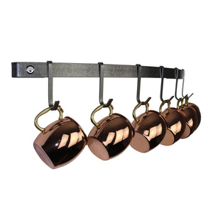 Enclume MR1 HS 30" Moscow Mule Mug Wall Rack w/ 6 Hooks HS