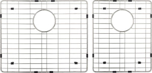 Hardware Resources HA225-GRID Stainless Steel Bottom Grid for Farmhouse/Apron Front Double Bowl Sink (HA225)