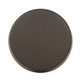 Amerock Cabinet Knob Black Bronze 1-5/16 inch (33 mm) Diameter Blackrock 1 Pack Drawer Knob Cabinet Hardware