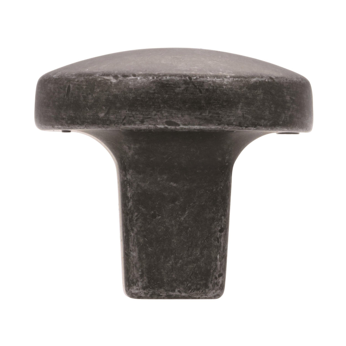 Amerock Cabinet Knob Wrought Iron 1-1/4 inch (32 mm) Diameter Forgings 1 Pack Drawer Knob Cabinet Hardware