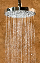 PULSE ShowerSpas 1011-CH-1.8GPM Kauai III Shower System, with 8" Rain Showerhead, 5-Function Hand Shower, Adjustable Slide Bar and Soap Dish, Polished Chrome, 1.8 GPM