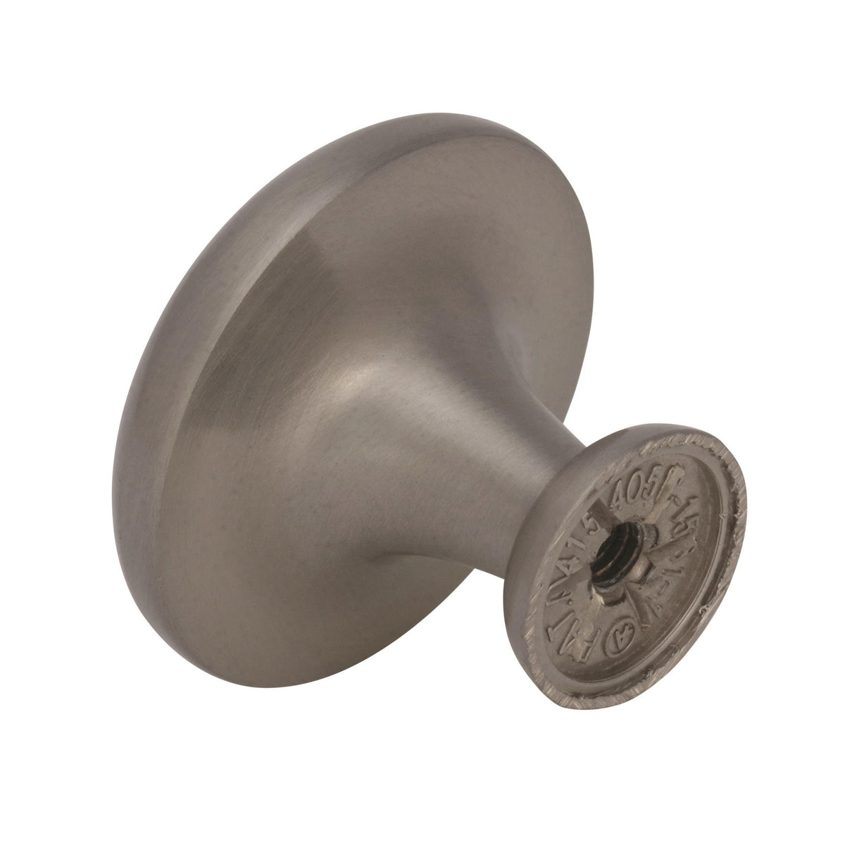 Amerock Cabinet Knob Satin Nickel 1-5/16 inch (33 mm) Diameter Nature'S Splendor 1 Pack Drawer Knob Cabinet Hardware