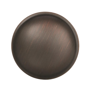 Amerock Cabinet Knob Oil Rubbed Bronze 1-1/4 inch (32 mm) Diameter Everyday Heritage 1 Pack Drawer Knob Cabinet Hardware