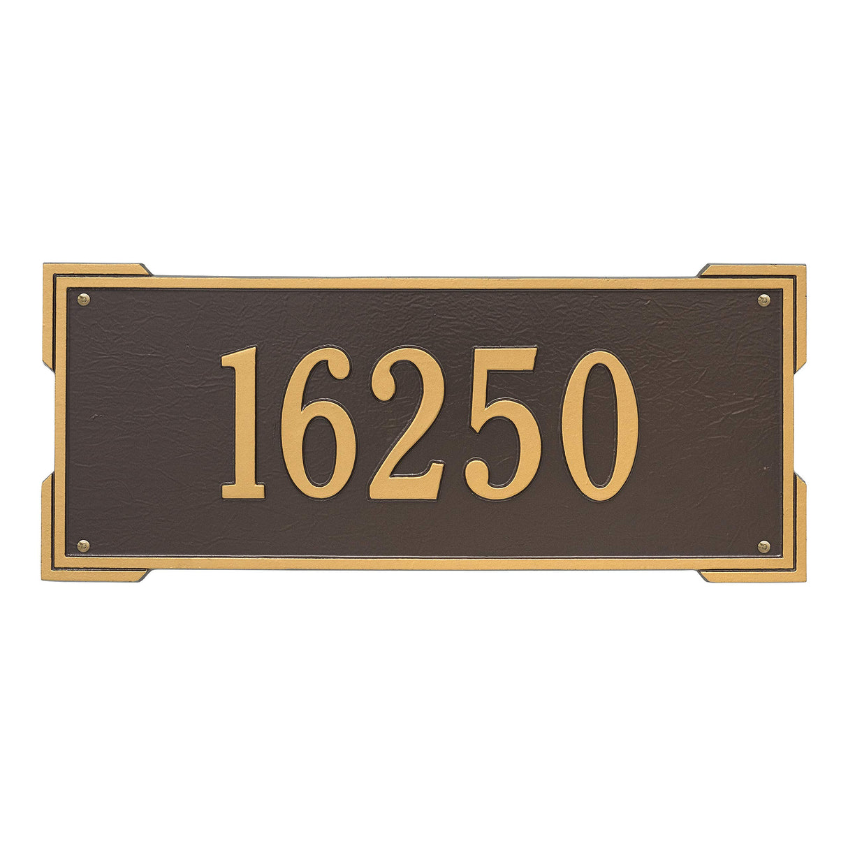 Whitehall 1019OG - Personalized Roanoke Plaque - Estate -Wall - 1 Line