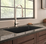 ROHL 6497-00 Allia™ 34" Fireclay Single Bowl Undermount Kitchen Sink
