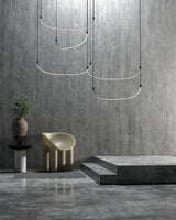 Kuzco MP89570-BN TALIS 70" MP BRUSHED NICKEL  87W LED 90 3000K DC LED