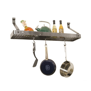 Enclume PR8B HS 36" Bookshelf Rack w/ 12 Hooks HS