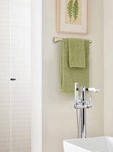 Amerock BH36023BBZ Golden Champagne Towel Bar 18 in (457 mm) Towel Rack Mulholland Bathroom Towel Holder Bathroom Hardware Bath Accessories