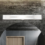 Livex Lighting Ravena 4 Light Wall Sconce Polished Chrome Finish with Shiny White Finish Inside, 35.5 x 5