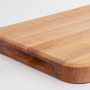 John Boos MPL1812125G Medium Maple Wood Reversible Butcher Block Cutting Board, 18 x 12 1.25 Inches Thick, Edge Grain, and Integrated Hand Grip, Brown 18X12X1.25 MPL-EDGE GR-REV-