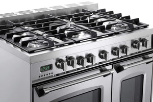 Verona VPFSGE365DSS Prestige 36" Dual Fuel Double Oven Range - Stainless Steel