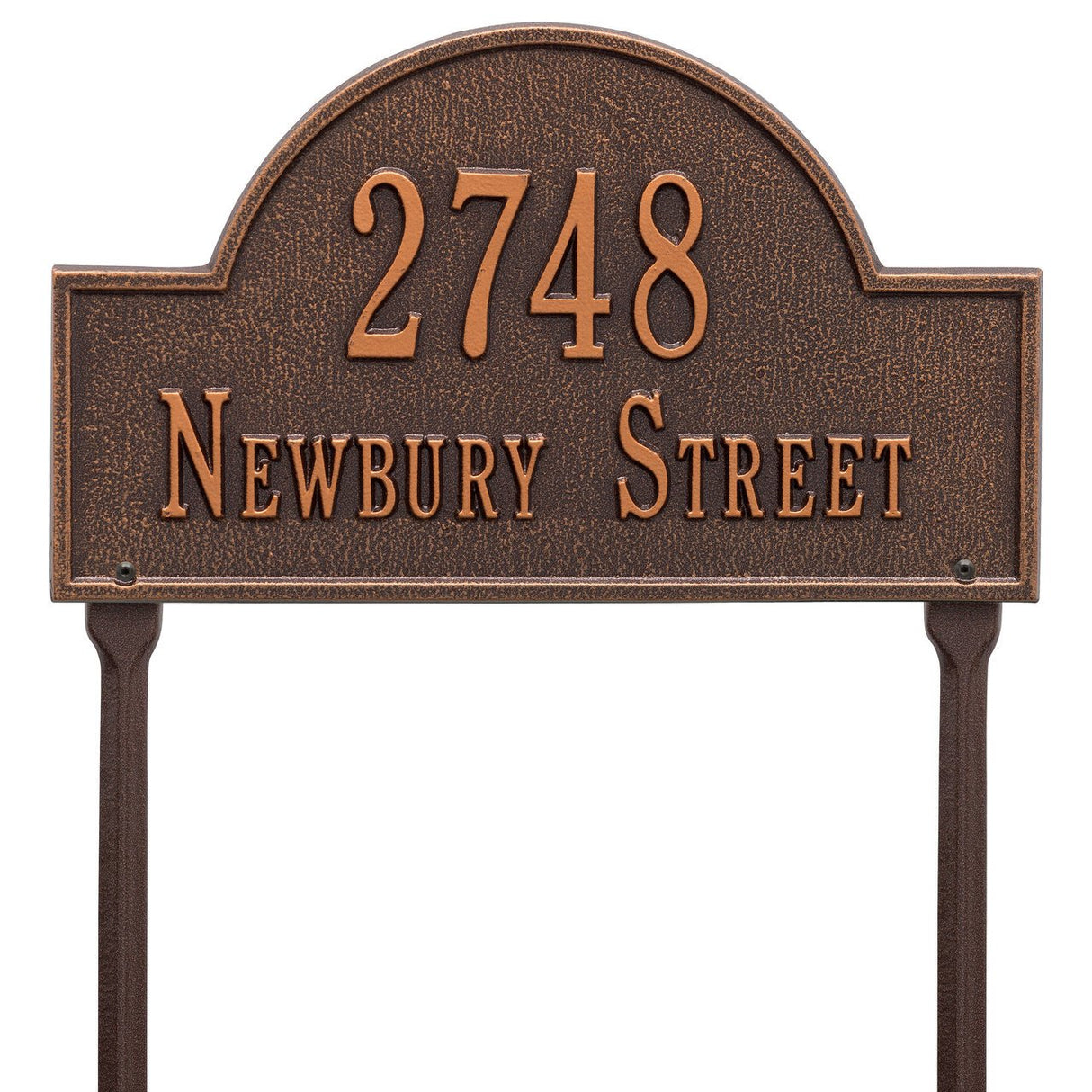 Whitehall 1106AC - Arch Marker - Standard Lawn - Two Line