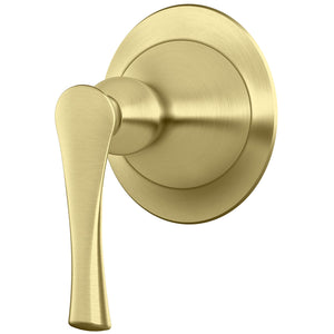 Rhen Diverter Trim in Brushed Gold