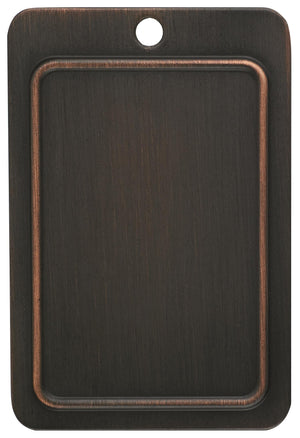 Amerock Cabinet Pull Oil Rubbed Bronze 3-3/4 inch (96 mm) Center to Center Inspirations 1 Pack Drawer Pull Drawer Handle Cabinet Hardware