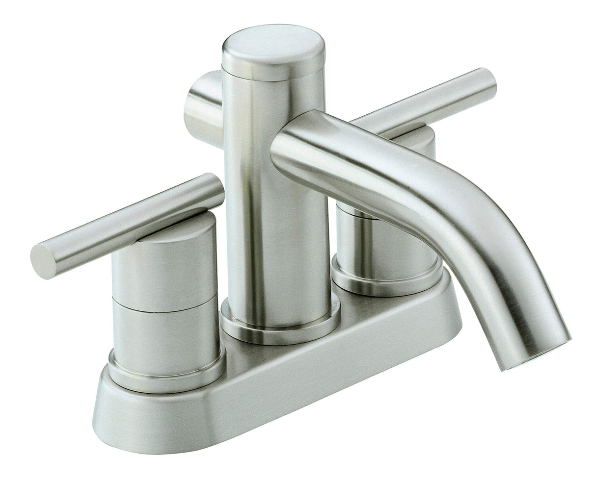 Gerber D301158BN Brushed Nickel Parma Two Handle Centerset Lavatory Faucet