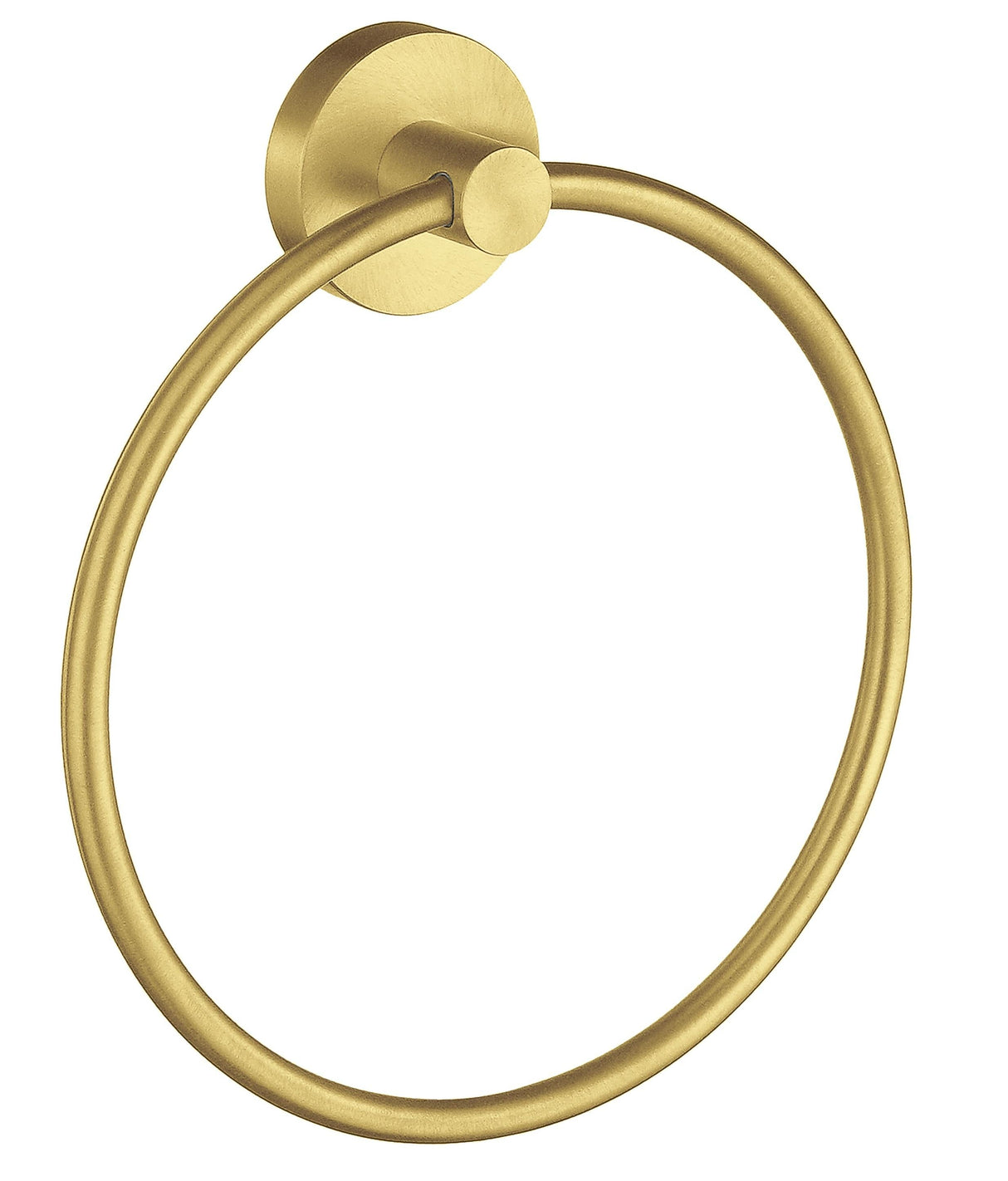 Smedbo Home Towel Ring in Brushed Brass
