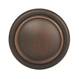 Amerock Cabinet Knob Oil Rubbed Bronze 1-1/4 inch (32 mm) Diameter Everyday Heritage 1 Pack Drawer Knob Cabinet Hardware