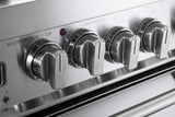 Verona VPFSGE365DSS Prestige 36" Dual Fuel Double Oven Range - Stainless Steel