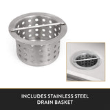 John Boos FTSG-1860 Stainless Steel Commercial Floor Trough/Commercial Drain, 60"L x 18"W