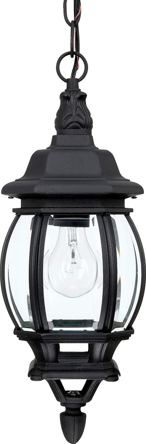 Capital Lighting 9868BK French Country 1 Light Outdoor Hanging Lantern Black