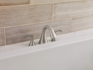 Gerber D300922BNT Brushed Nickel Antioch Three Piece Roman Tub Trim Kit