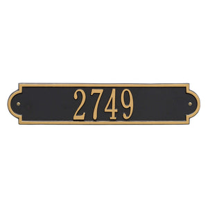 Whitehall 3008BG - Personalized Richmond Horizontal Plaque - Standard - Wall - 1 Line