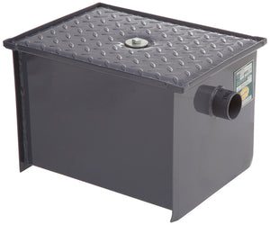 John Boos GT-14 Carbon Steel Grease Interceptor, 16.2