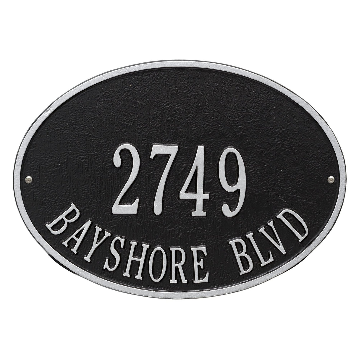 Whitehall 2923BS - Hawthorne Oval - Standard Wall - Two Line