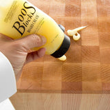John Boos BWC 5 Oz All Natural Beeswax Moisture Cream for Wood Kitchen Cutting Boards, Chopping Block & Countertops, Food Safe Charcuterie Essential BOOS BEESWAX CREAM OZ