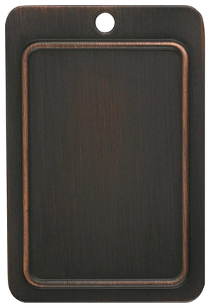 Amerock Cabinet Pull Oil Rubbed Bronze 5-1/16 inch (128 mm) Center to Center Granby 1 Pack Drawer Pull Drawer Handle Cabinet Hardware