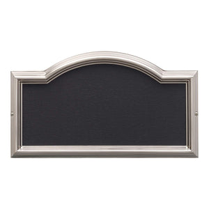 Whitehall 11201 - Design-it 4 Arch Plaque Brushed Nickel