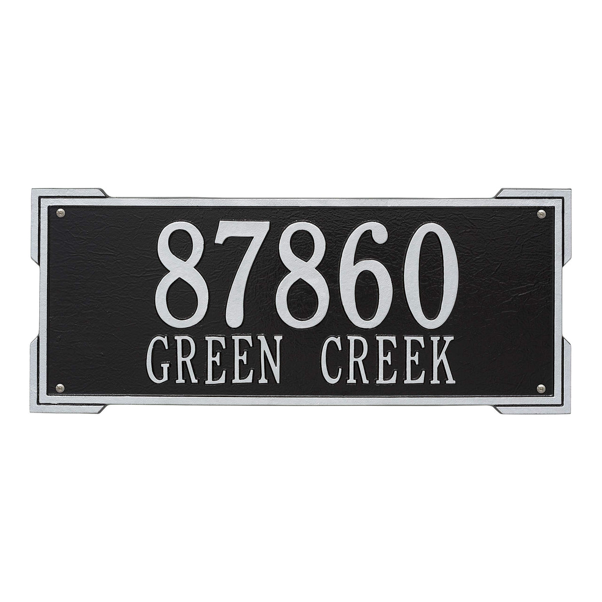 Whitehall 1020BS - Personalized Roanoke Plaque - Estate -Wall - 2 Line