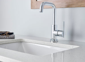 Gerber D230658 Chrome Parma Single Handle Lavatory Faucet