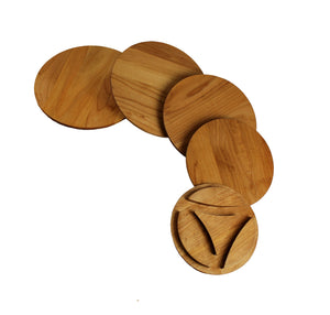 Enclume SET5TA AL Solid Alder Wood Shelves for 5-Tier Stands