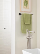 Amerock BH36023ORB Oil Rubbed Bronze Towel Bar 18 in (457 mm) Towel Rack Mulholland Bathroom Towel Holder Bathroom Hardware Bath Accessories